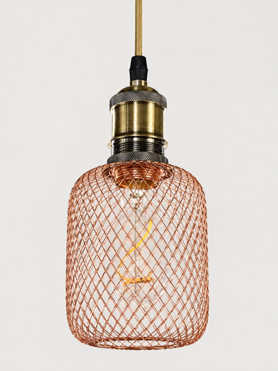 Rose Weave Hanging Light
