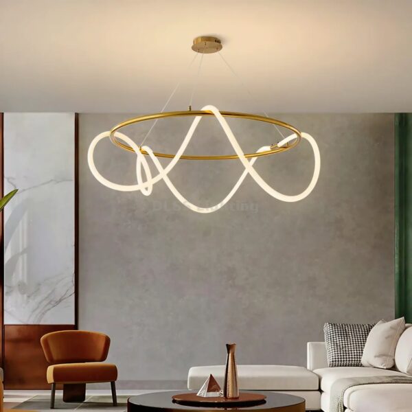 Luna Loop Chandelier