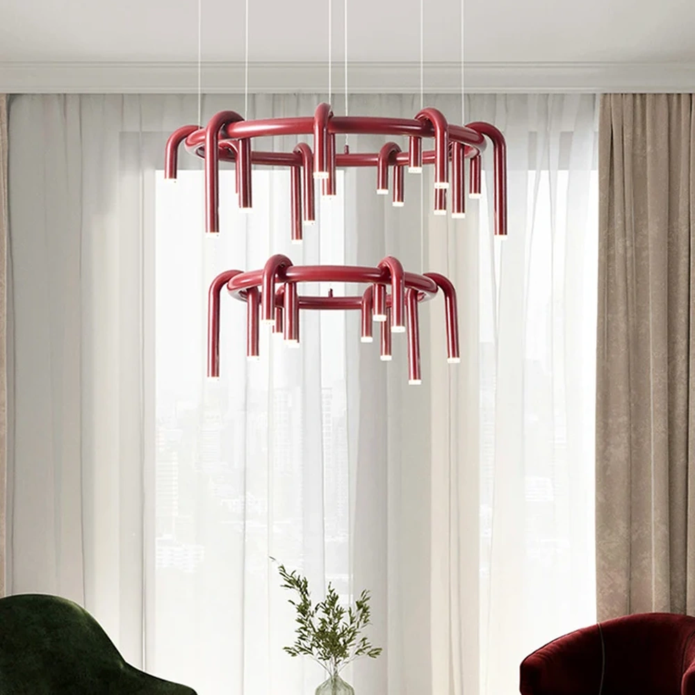Veyra Sculptural Chandelier - Image 4